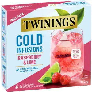 Twinings Cold Infusions Raspberry & Lime 4 pack