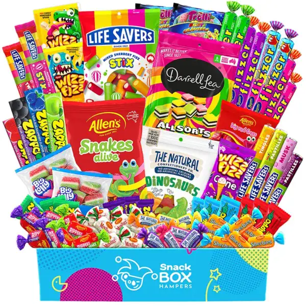 Australian candy gift box hamper