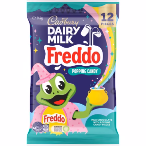 Cadbury Dairy Milk Freddo Popping Candy Mini Bars 144g 12 pack