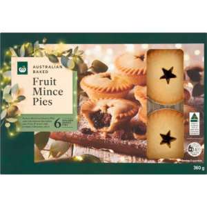Australian Baked Fruit Mince Pies 6 pack