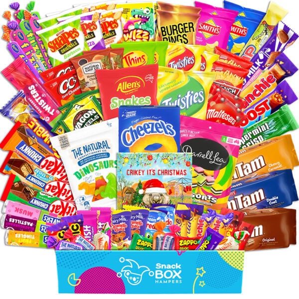 christmas large australian snack food hamper