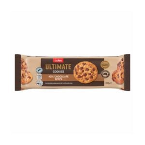Coles Ultimate 40% Choc Chip Cookies 200g