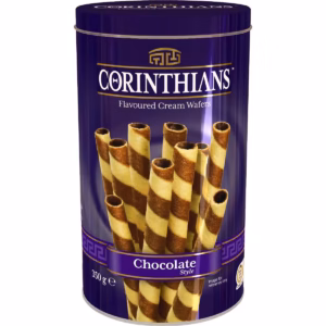 Corinthians Flavoured Cream Wafers Chocolate 350g