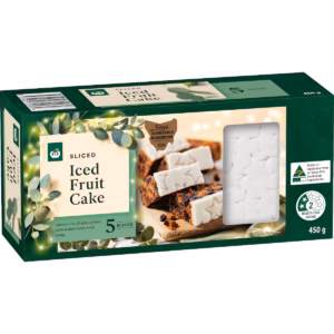 Iced Fruit Cake Slices 5 pack