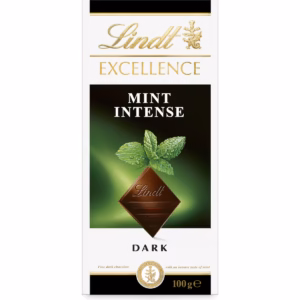 Lindt Excellence Mint Intense Dark Chocolate Block 100g **Best Before July 2026**