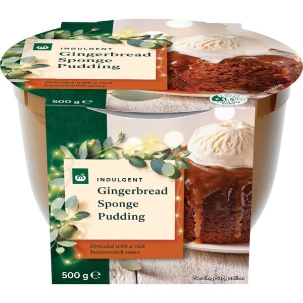 Gingerbread Sponge Pudding 500g