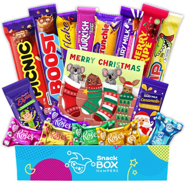 australian cadbury christmas chocolate gift box