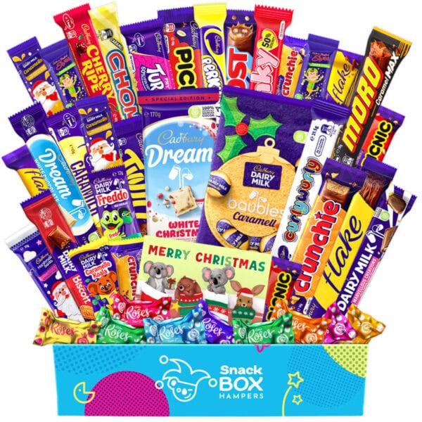 australian cadbury christmas chocolate gift basket