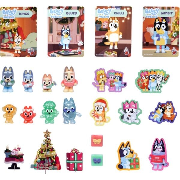 Bluey Fuzzies Advent Calendar - Image 3
