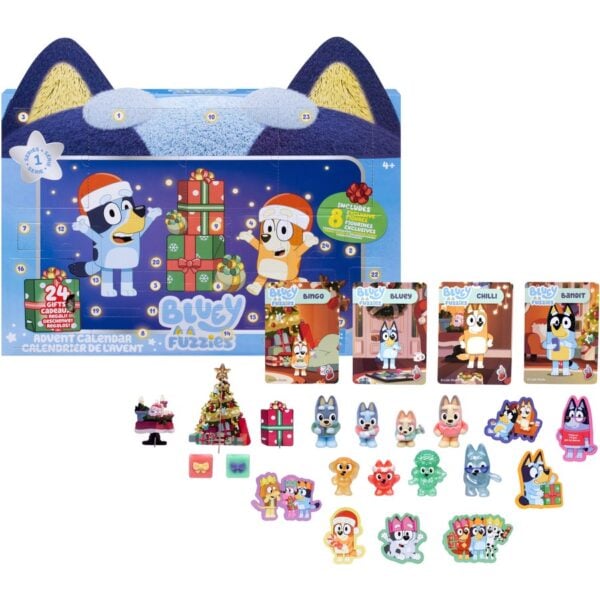 Bluey Fuzzies Advent Calendar