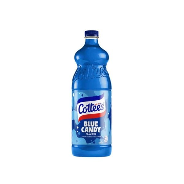 Cottees Cordial Blue Candy 1L