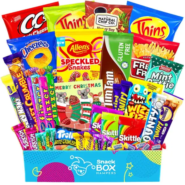 Christmas Gluten Free Snack Gift Box Hamper – Large
