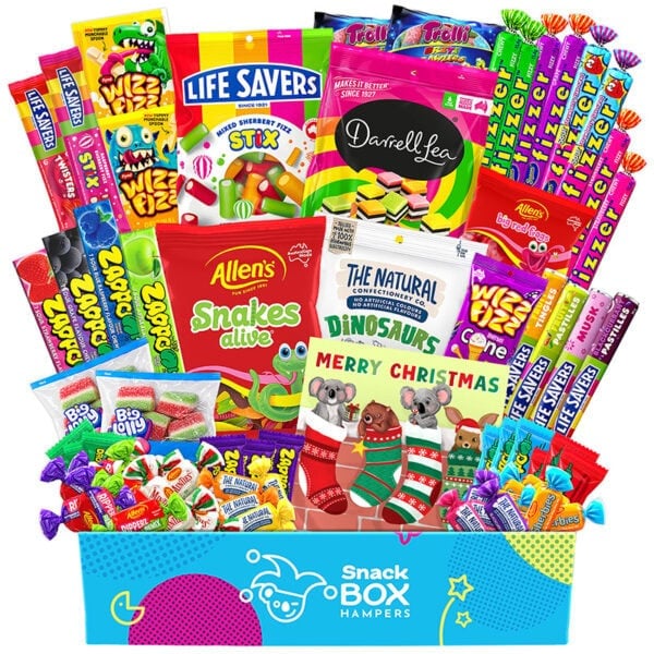 Christmas Aussie Lolly Box Gift Hamper - Large