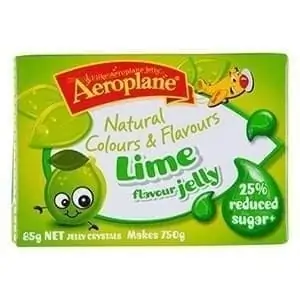 aeroplane jelly lime natural colours flavours