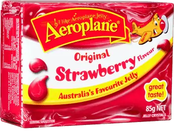 aeroplane jelly strawberry