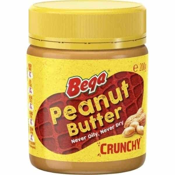 bega peanut butter crunchy 200g