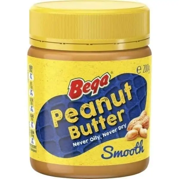 bega peanut butter smooth 200g