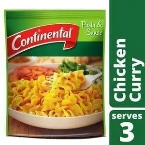 continental chicken curry pasta sauce 90g