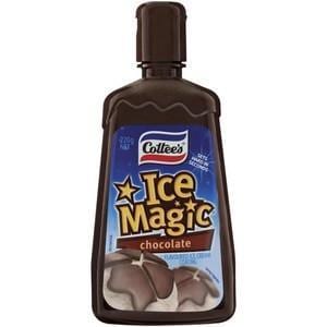 cottees ice magic chocolate topping 220g