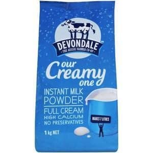 devondale instant full cream powder 1kg