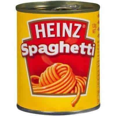 heinz spaghetti tomato sauce 130g