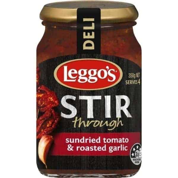leggos stir through sundried tomato garlic 350g