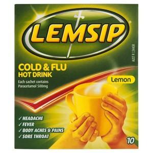 lemsip hot lemon sachets 10 pack