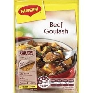 maggi beef goulash dry recipe base 33g