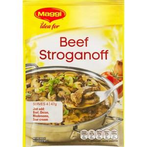 maggi beef stroganoff recipe base 47g