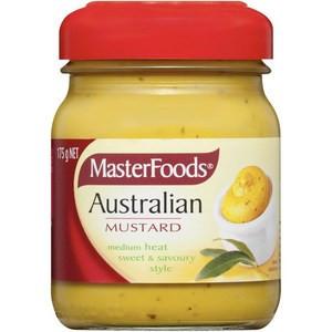 masterfoods australian mustard 175g