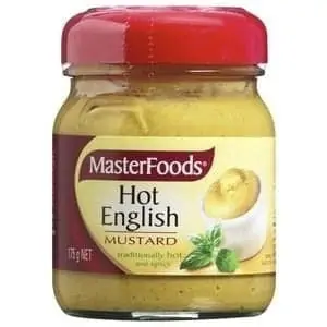 masterfoods english hot mustard 175g
