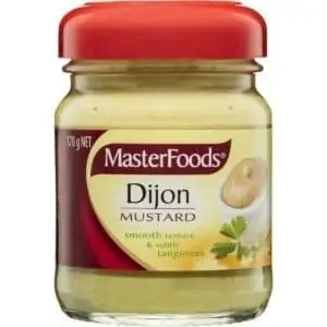 masterfoods mustard dijon original 170g