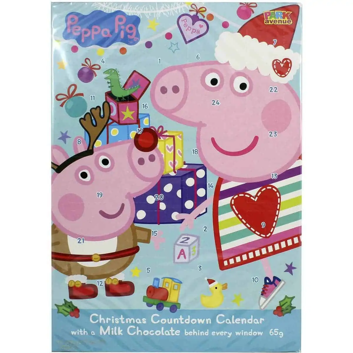 Peppa Pig Advents Calendar 5 Flavours